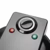 EMERIO WM-131149 vaflių keptuvė su nepridegančia danga, be BPA, juoda