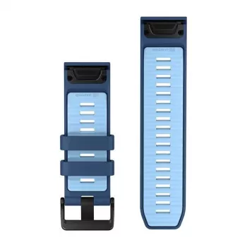 Garmin QuickFit 26 mm silikoninis laikrodžio dirželis - Tidal Blue/Ice Blue 010-14508-00