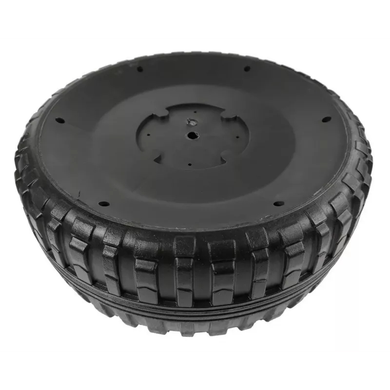 LEAN CARS pakaitinis ratas Jeep Wrangler JWR-555 elektriniam važiuojamajam automobiliui, 290 mm, juodas
