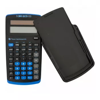 Texas Instruments TI-30 ECO RS mokslinis skaičiuotuvas juodas/mėlynas