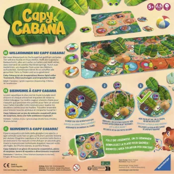 Ravensburger dėlionė Capy Cabana