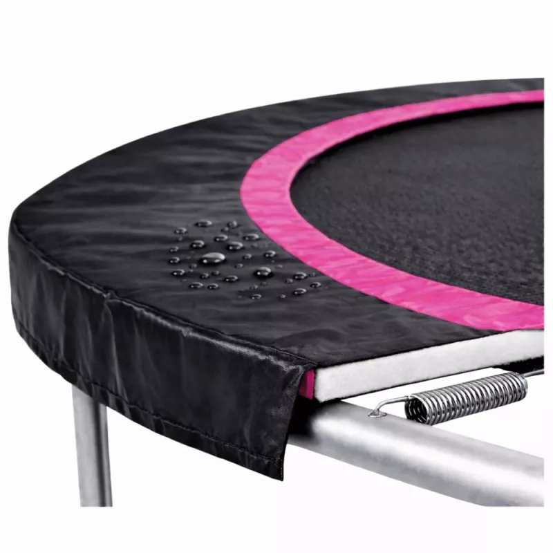 LEAN SPORT spyruoklių dangtelis Sport Max 10ft batutui juodas-rožinis
