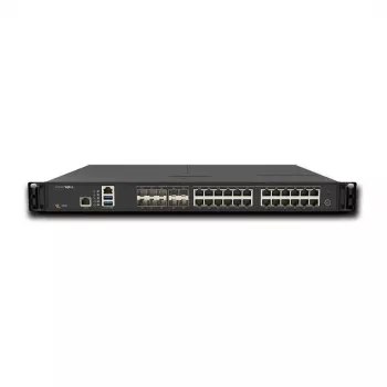 SonicWall NSa 3800 Gen 7 ugniasienės saugumo įrenginys - 1U montuojamas į stelažą, 10x 1GbE, 2x 10GbE SFP+, 5 Gbps ugniasienės pralaidumas