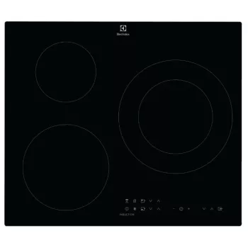 Electrolux LIT60336C 60 cm indukcinė kaitlentė su 3 kaitvietėmis, juoda