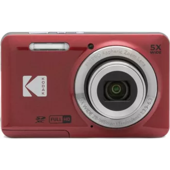Kodak PIXPRO FZ55 raudonas kompaktiškas fotoaparatas FZ55RD