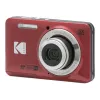 Kodak PIXPRO FZ55 raudonas kompaktiškas fotoaparatas FZ55RD
