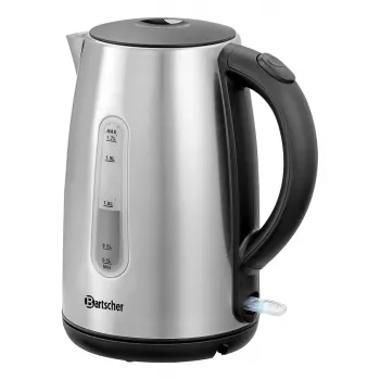 Bartscher 200095 1,7 l nerūdijančio plieno belaidis virdulys 2200 W sidabrinis