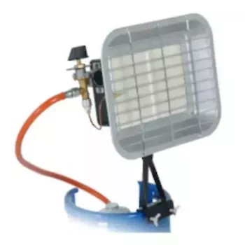 DEDRA dujinis spindulinis šildytuvas cilindrui 4,6kW
