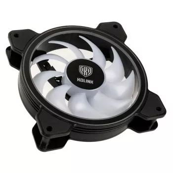 Kolink Umbra HDB ARGB LED PWM 120mm ventiliatorius - juodas/baltas