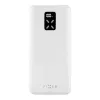 Fixed Zen 20 nešiojamasis įkroviklis 20000 mAh su LCD ekranu ir PD 20W išėjimu - baltas FIXZEN-20-WH