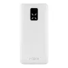 Fixed Zen 20 nešiojamasis įkroviklis 20000 mAh su LCD ekranu ir PD 20W išėjimu - baltas FIXZEN-20-WH