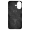 FIXED MagVelar aramidinių pluoštų nugarėlės dangtelis Apple iPhone 17 - juodas