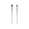 Fixed skysto silikono USB-C į Lightning kabelis 2 m baltas FIXDLS-CL2-WH