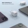 Fiksuotas mini USB-C GaN įkroviklis 30W - juodas