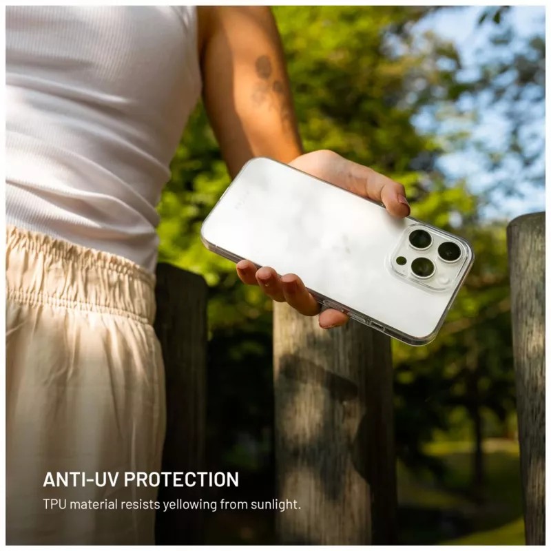 „Fixed Story“ galinis dangtelis skirtas „Xiaomi Redmi Note 15 Pro 5G“ - permatomas TPU