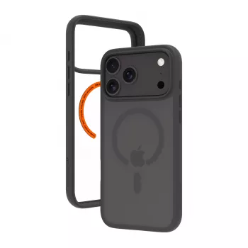DBRAMANTE1928 Grenen Ultra D3O MagSafe iPhone 18 Pro Max / 17 Pro Max dėklas - juodas