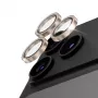 PanzerGlass Hoops keraminis objektyvo apsauginis stiklas su blizgučiais auksinės spalvos iPhone 18 Pro / 18 Pro Max