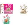 Marabu KiDS 3D dėlionė Fėjų namas, 43 dalių medinis rinkinys, iš anksto išpjauta fanera, sujungimas kištuku - 1 vnt. 0317000000010