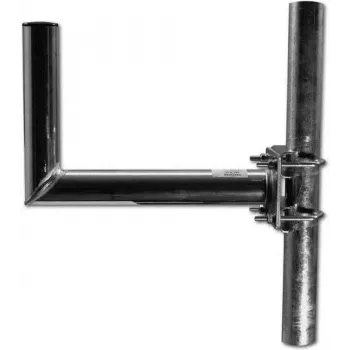 TELEVES MAL35HV aliumininis stiebo laikiklis 35 cm horizontaliam/vertikaliam tvirtinimui prie iki 60 mm stiebo