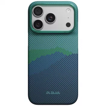 PITAKA Edge Case Over the Horizon MagSafe dėklas iPhone 18 Pro / 17 Pro - Summer Noon