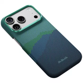 PITAKA Edge Case Over the Horizon MagSafe dėklas iPhone 18 Pro / 17 Pro - Summer Noon