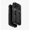 UNIQ Heldro Air iPhone 18 Pro Max / 17 Pro Max Magclick įkrovimo dėklas Tinted Smoke