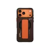 SKINARMA Haxa dėklas iPhone 17 Pro su magnetiniu įkrovimu ir rankenos stovu, grafitas
