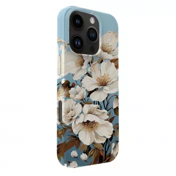 Evelatus iPhone 16 Pro Max plonas korpusas su MagSafe - Flower Blue