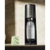 SodaStream Terra Megapack juodas gazuoto vandens ruošiklis su 3 buteliais ir Quick Connect CO2 balionu