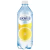 AKVILĖ Citrinų skonio gazuotas stalo vanduo, 0,6 L PET, 12 vnt. paketas