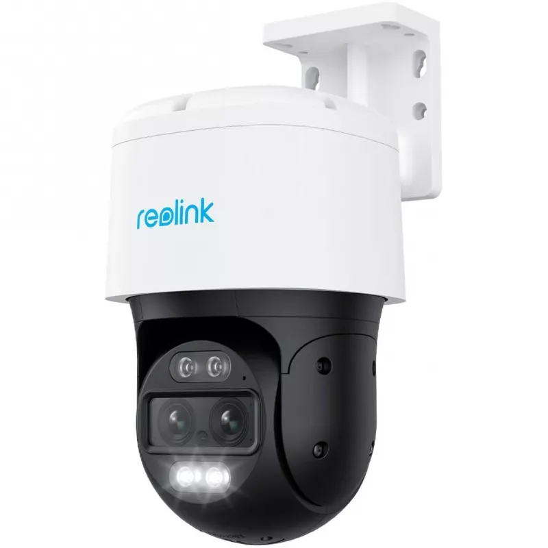 Reolink TrackMix serijos P760 4K dvigubų objektyvų PoE IP kamera su automatinio priartinimo sekimu, spalviniu naktiniu matymu, lauko/vidaus