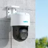 Reolink TrackMix serijos P760 4K dvigubų objektyvų PoE IP kamera su automatinio priartinimo sekimu, spalviniu naktiniu matymu, lauko/vidaus