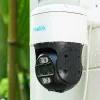 Reolink TrackMix serijos P760 4K dvigubų objektyvų PoE IP kamera su automatinio priartinimo sekimu, spalviniu naktiniu matymu, lauko/vidaus