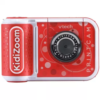 VTech KidiZoom Print Cam skaitmeninis fotoaparatas raudonas/baltas