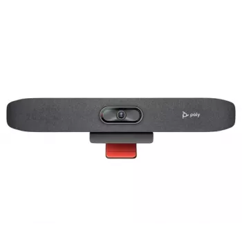 HP Poly Studio R30 USB vaizdo juosta - 4K UHD, 120° FOV, 5x skaitmeninis priartinimas, NoiseBlockAI, Zoom ir Microsoft Teams sertifikuota