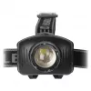 ENTAC EHL-ZOOM-1W-PL Zoom 1W LED priekinė lempa, juoda