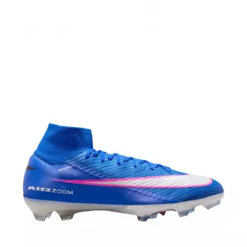 Nike Zoom Mercurial Superfly 10 Elite FG futbolo bateliai Baltic Blue Pink Blast White 42.5