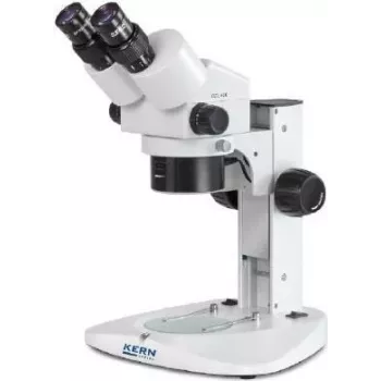 Kern Optics OZL 456 stereozoominis mikroskopas binokulinis 50x atspindėtos ir praleistos šviesos LED