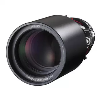 Panasonic ET-DLE450 priartinimo objektyvas, skirtas PT-D4000, D5000, D6000, DW5100, DW6300, DZ6700, DZ6710
