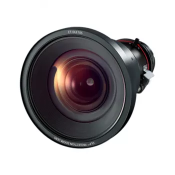 Panasonic ET-DLE105 trumpo nuotolio priartinimo objektyvas, skirtas PT-DW750, DW830, DX100, DX820, DZ780, RW620, RW730, RW930