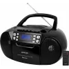 SENCOR SPT 3907B CD BT MP3 USB AUX nešiojamas CD grotuvas su Bluetooth ir FM radiju, juodas