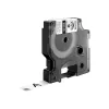 DYMO Rhino IND 12 mm juoda ant baltos nuolatinės nailono etikečių juostos kasetė (18488, S0718100)