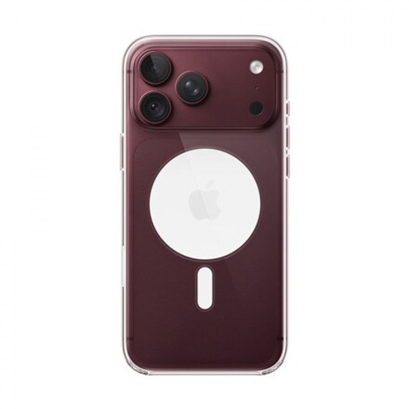 Apple iPhone 18 Pro Max permatomas dėklas su MagSafe (Clear Case)