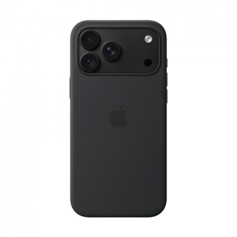Apple iPhone 18 Pro Max silikoninis dėklas su MagSafe (Silicone Case) – juodas
