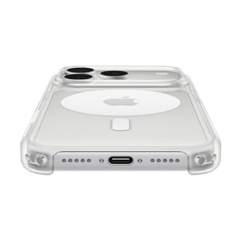 Apple iPhone 18 Pro permatomas dėklas su MagSafe (Clear Case)