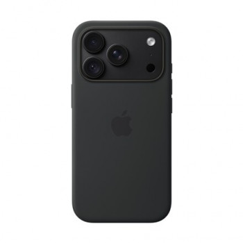 Apple iPhone 18 Pro silikoninis dėklas su MagSafe (Silicone Case) – juodas