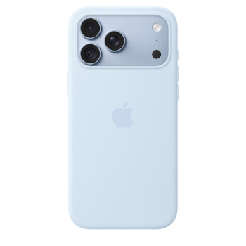 Apple iPhone 18 Pro Max silikoninis dėklas su MagSafe (Silicone Case) – mėlynas