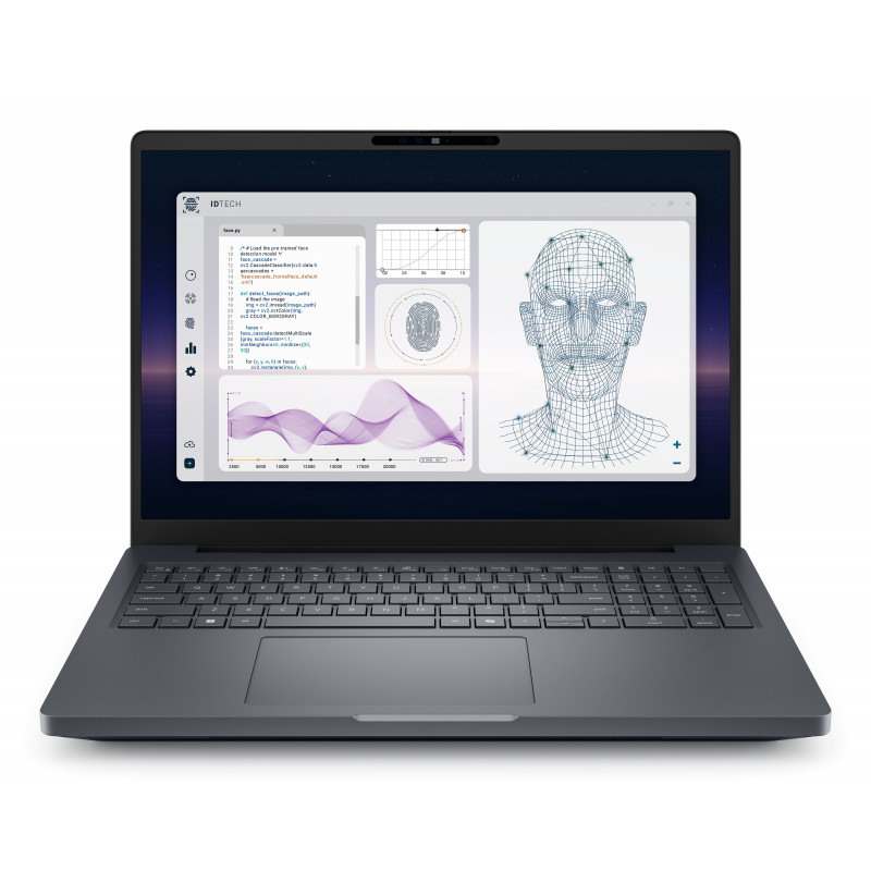 Dell Pro Max 16 Plus MB16250 16 inch WUXGA nešiojamas kompiuteris - Intel Core Ultra 7 265HX, 32GB RAM, 1TB SSD, NVIDIA RTX PRO 3000 Blackwell, Windows 11 Pro