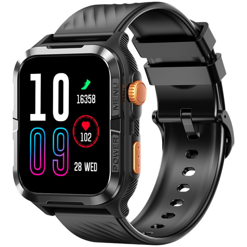 Išmanusis laikrodis Blackview W10 Pro, 1,83 inch, juodas