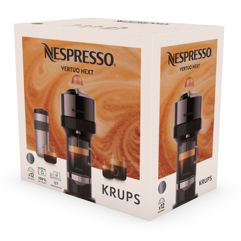 Krups Nespresso Vertuo Next XN910C – kavos aparatas